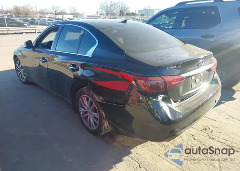 2021 Infiniti Q50 Pure из США, поврежденный, VIN JN1EV7AP7MM705035